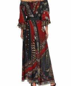 Camilla EBoutique (US) DROP SHOULDER SPLIT DRESS LONDON CALLING Up To 30% Off