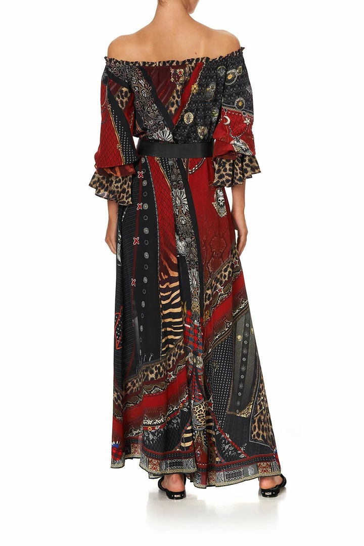 Camilla EBoutique (US) DROP SHOULDER SPLIT DRESS LONDON CALLING Up To 30% Off