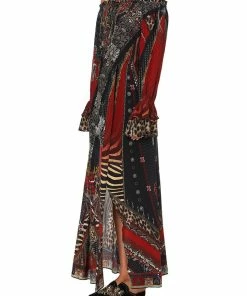 Camilla EBoutique (US) DROP SHOULDER SPLIT DRESS LONDON CALLING Up To 30% Off