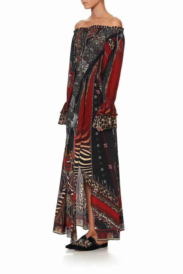 Camilla EBoutique (US) DROP SHOULDER SPLIT DRESS LONDON CALLING Up To 30% Off