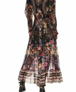 Camilla EBoutique (US) BLOUSON WRAP SLEEVE DRESS BLUSHING MANOR Up To 30% Off