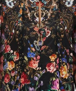 Camilla EBoutique (US) PINTUCK BLOUSE WITH DRAPED SLEEVE BLUSHING MANOR