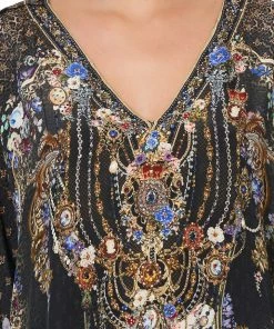 Camilla EBoutique (US) LONG KAFTAN WITH BUTTONS PALACE PLAYHOUSE