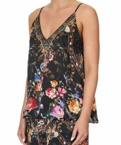 Camilla EBoutique (US) V NECK CAMI BLUSHING MANOR Up To 30% Off