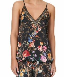 Camilla EBoutique (US) V NECK CAMI BLUSHING MANOR Up To 30% Off