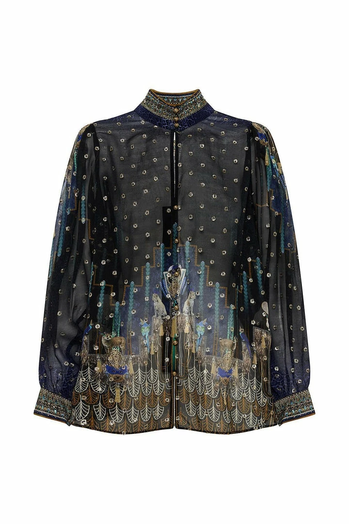 Camilla EBoutique (US) DROP SLEEVE SWING BLOUSE DRIPPING IN DECO Sale Clothing