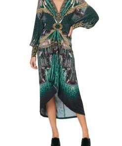 Camilla EBoutique (US) BELTED JERSEY DRESS FITZGERALDS FLAPPER