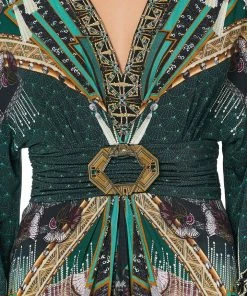 Camilla EBoutique (US) BELTED JERSEY DRESS FITZGERALDS FLAPPER