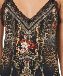 Camilla EBoutique (US) LACE TRIM CAMI GOTHIC GODDESS Sale Clothing