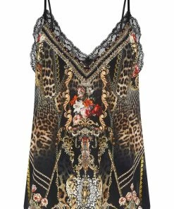 Camilla EBoutique (US) LACE TRIM CAMI GOTHIC GODDESS Sale Clothing