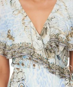 Camilla EBoutique (US) FRILL SLEEVE LONG DRESS GATSBYS GIRL