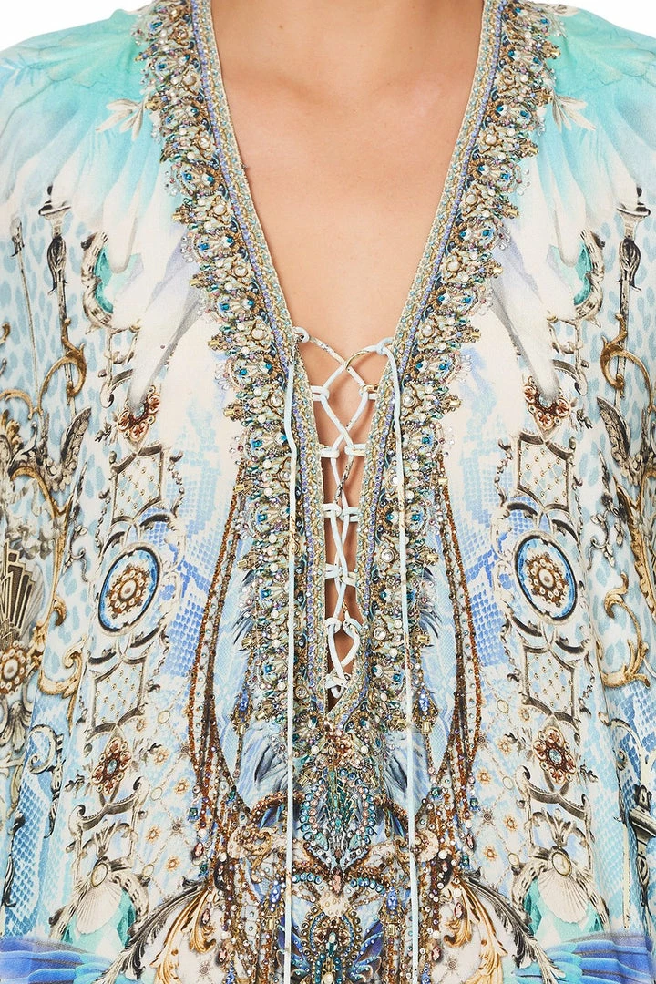 Camilla EBoutique (US) SHORT LACE UP KAFTAN GATSBYS GIRL Up To 30% Off