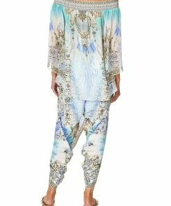 Camilla EBoutique (US) OFF SHOULDER SHIRRED BLOUSE GATSBYS GIRL Sale Clothing