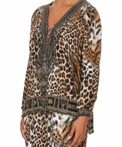 Camilla EBoutique (US) LACE UP BLOUSE CALL OF THE CATHEDRAL