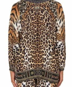 Camilla EBoutique (US) LACE UP BLOUSE CALL OF THE CATHEDRAL