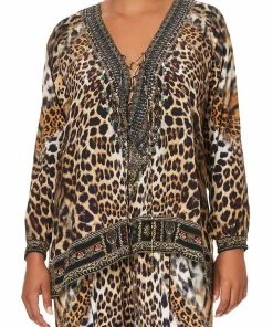 Camilla EBoutique (US) LACE UP BLOUSE CALL OF THE CATHEDRAL