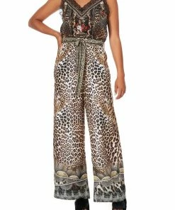 Camilla EBoutique (US) PAPERBAG WAIST WIDE LEG PANT CALL OF THE CATHEDRAL Sale Clothing