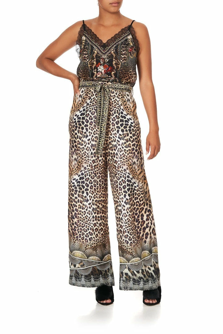 Camilla EBoutique (US) PAPERBAG WAIST WIDE LEG PANT CALL OF THE CATHEDRAL Sale Clothing