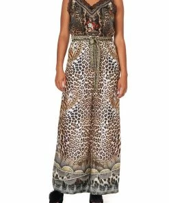 Camilla EBoutique (US) PAPERBAG WAIST WIDE LEG PANT CALL OF THE CATHEDRAL Sale Clothing