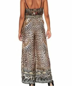 Camilla EBoutique (US) PAPERBAG WAIST WIDE LEG PANT CALL OF THE CATHEDRAL Sale Clothing