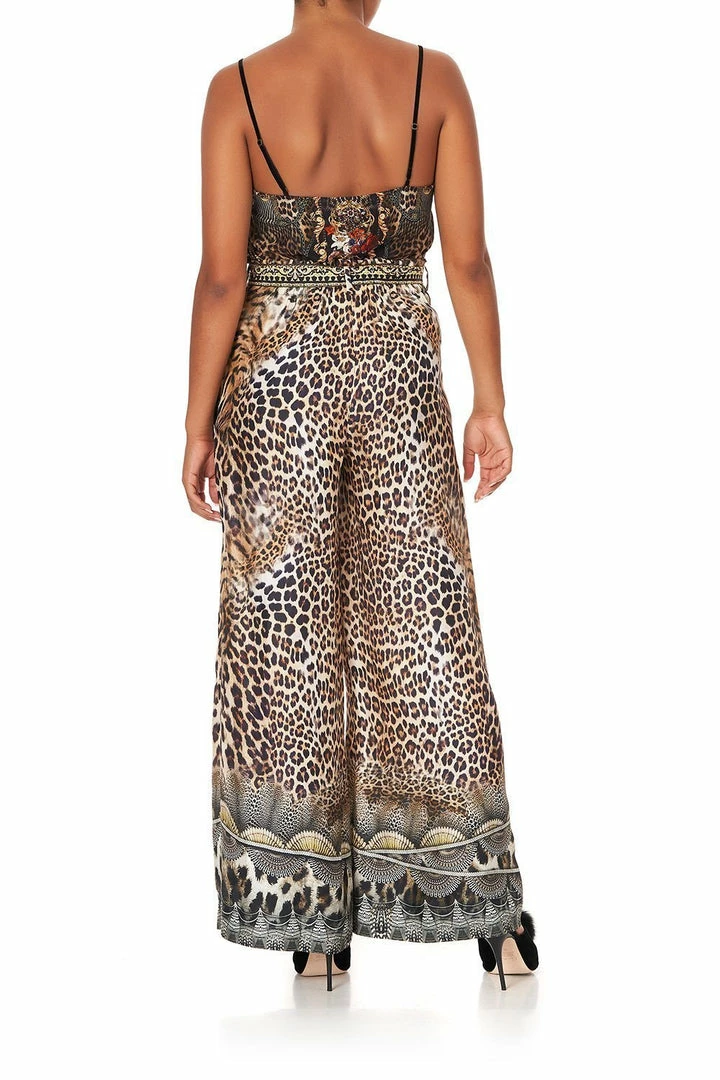 Camilla EBoutique (US) PAPERBAG WAIST WIDE LEG PANT CALL OF THE CATHEDRAL Sale Clothing