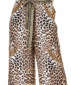 Camilla EBoutique (US) PAPERBAG WAIST WIDE LEG PANT CALL OF THE CATHEDRAL Sale Clothing