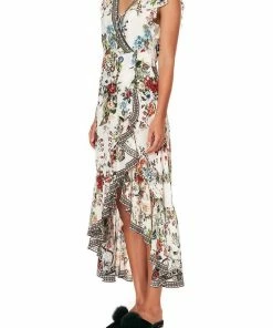 Camilla EBoutique (US) RUFFLE WRAP DRESS SHAKESPEARES GARDEN Sale Clothing