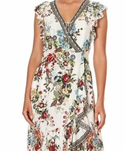Camilla EBoutique (US) RUFFLE WRAP DRESS SHAKESPEARES GARDEN Sale Clothing