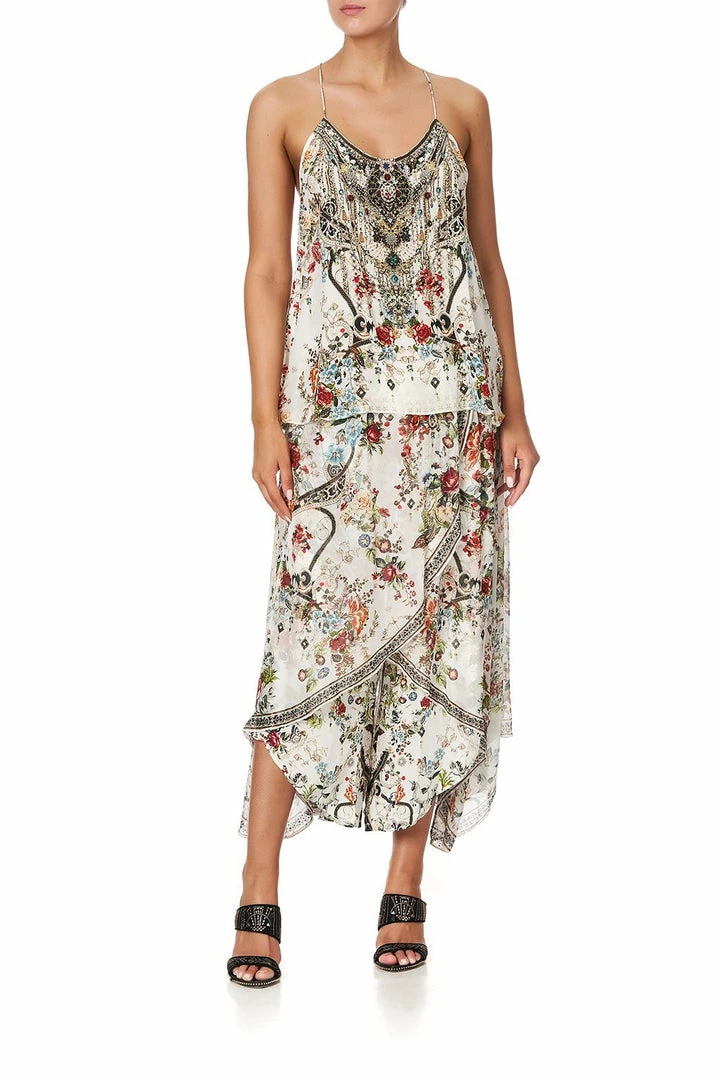 Camilla EBoutique (US) T BACK SHOESTRING TOP SHAKESPEARES GARDEN Up To 30% Off
