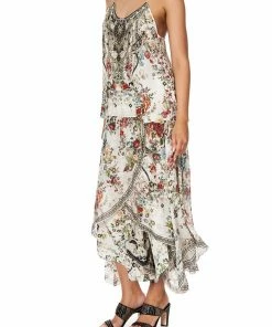 Camilla EBoutique (US) T BACK SHOESTRING TOP SHAKESPEARES GARDEN Up To 30% Off