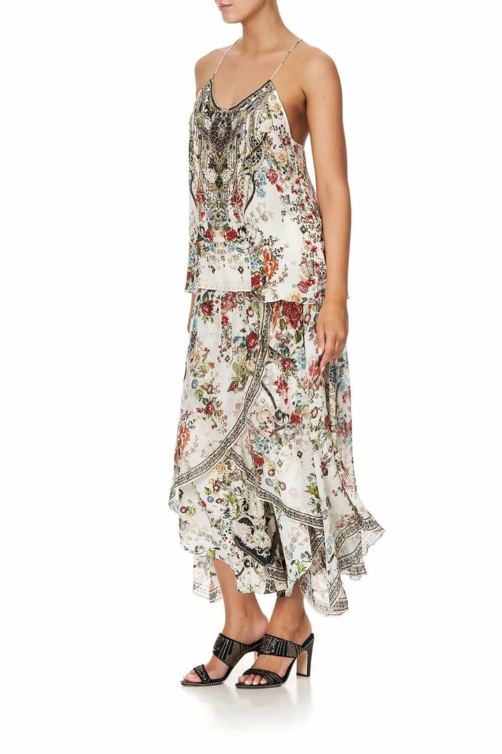 Camilla EBoutique (US) T BACK SHOESTRING TOP SHAKESPEARES GARDEN Up To 30% Off