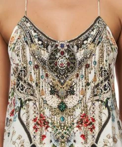 Camilla EBoutique (US) T BACK SHOESTRING TOP SHAKESPEARES GARDEN Up To 30% Off