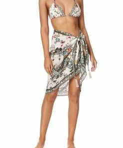 Camilla EBoutique (US) Up To 30% Off SHORT TASSEL SARONG SHAKESPEARES GARDEN