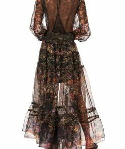 Camilla EBoutique (US) Up To 30% Off 4 TIERED GATHERED SKIRT BLUSHING MANOR