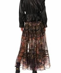 Camilla EBoutique (US) Up To 30% Off 4 TIERED GATHERED SKIRT BLUSHING MANOR