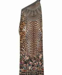 Camilla EBoutique (US) ONE SHOULDER KAFTAN WITH NECKBAND CALL OF THE CATHEDRAL Sale Clothing