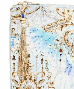 Camilla EBoutique (US) SMALL CANVAS CLUTCH GATSBYS GIRL