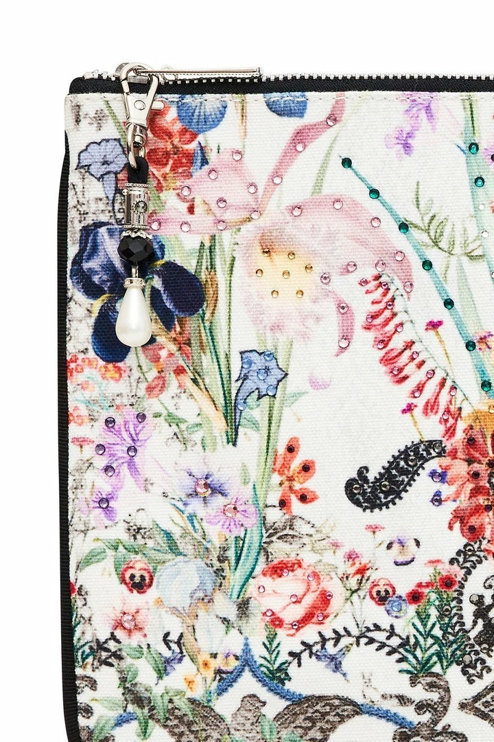 Camilla EBoutique (US) SMALL CANVAS CLUTCH TRUE ROMANCE