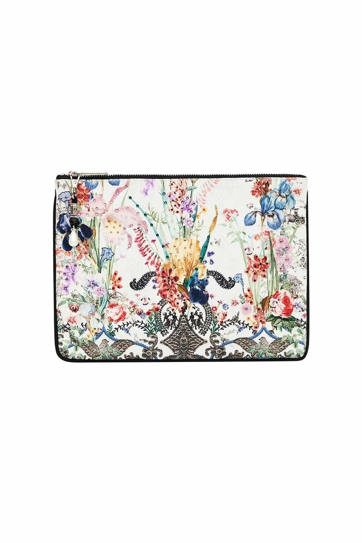 Camilla EBoutique (US) SMALL CANVAS CLUTCH TRUE ROMANCE