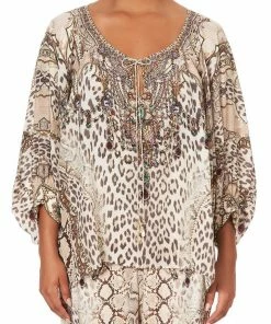 Camilla EBoutique (US) RAGLAN SLEEVE BLOUSE WITH CUFF ALL IS NOUVEAU Sale Clothing