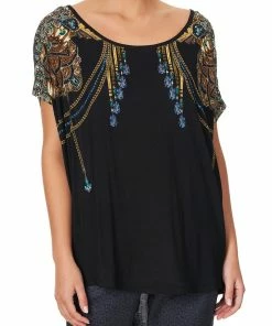 Camilla EBoutique (US) LOOSE FIT TEE DRIPPING IN DECO