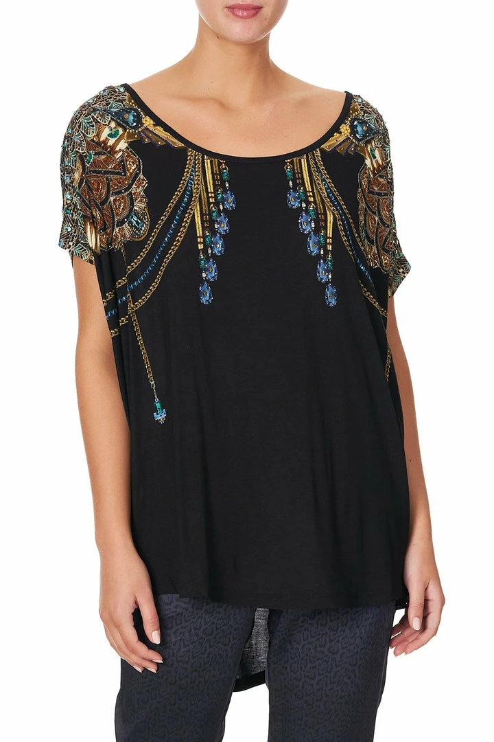 Camilla EBoutique (US) LOOSE FIT TEE DRIPPING IN DECO