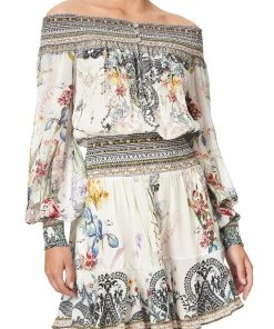 Camilla EBoutique (US) Sale Clothing OFF SHOULDER SHORT DRESS TRUE ROMANCE