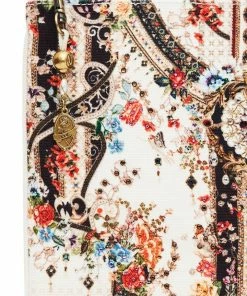 Camilla EBoutique (US) SMALL CANVAS CLUTCH SHAKESPEARES GARDEN