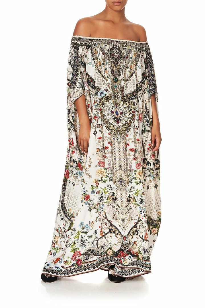 Camilla EBoutique (US) OFF SHOULDER KAFTAN SHAKESPEARES GARDEN Up To 30% Off