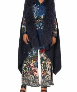 Camilla EBoutique (US) Clothing SHEARLING CAPE DREAMS OF MIDSUMMER