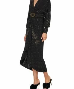 Camilla EBoutique (US) BELTED JERSEY DRESS DRIPPING IN DECO