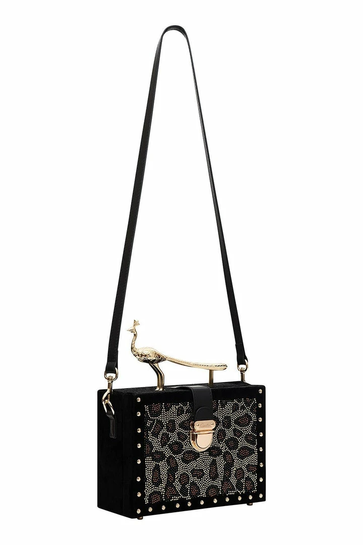 Camilla EBoutique (US) PEACOCK HANDLE BOX BAG MULTI