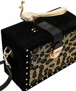 Camilla EBoutique (US) PEACOCK HANDLE BOX BAG MULTI