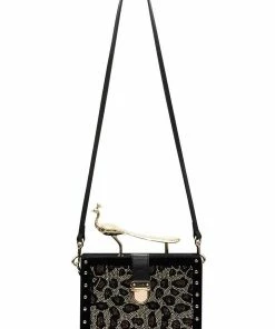 Camilla EBoutique (US) PEACOCK HANDLE BOX BAG MULTI